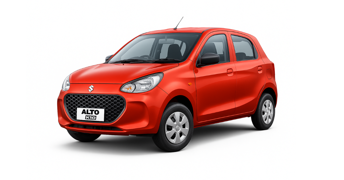 Maruti Alto K10 सिर्फ ₹3.99 लाख में! 25kmpl माइलेज के साथ, जानिए बजट में बेस्ट कार के ये खास फीचर्स!"