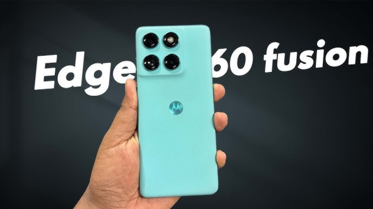 Motorola Edge 60 Fusion 5G लॉन्च: 25 हजार में 144Hz डिस्प्ले, 50MP कैमरा और 68W चार्जिंग वाला दमदार फोन!