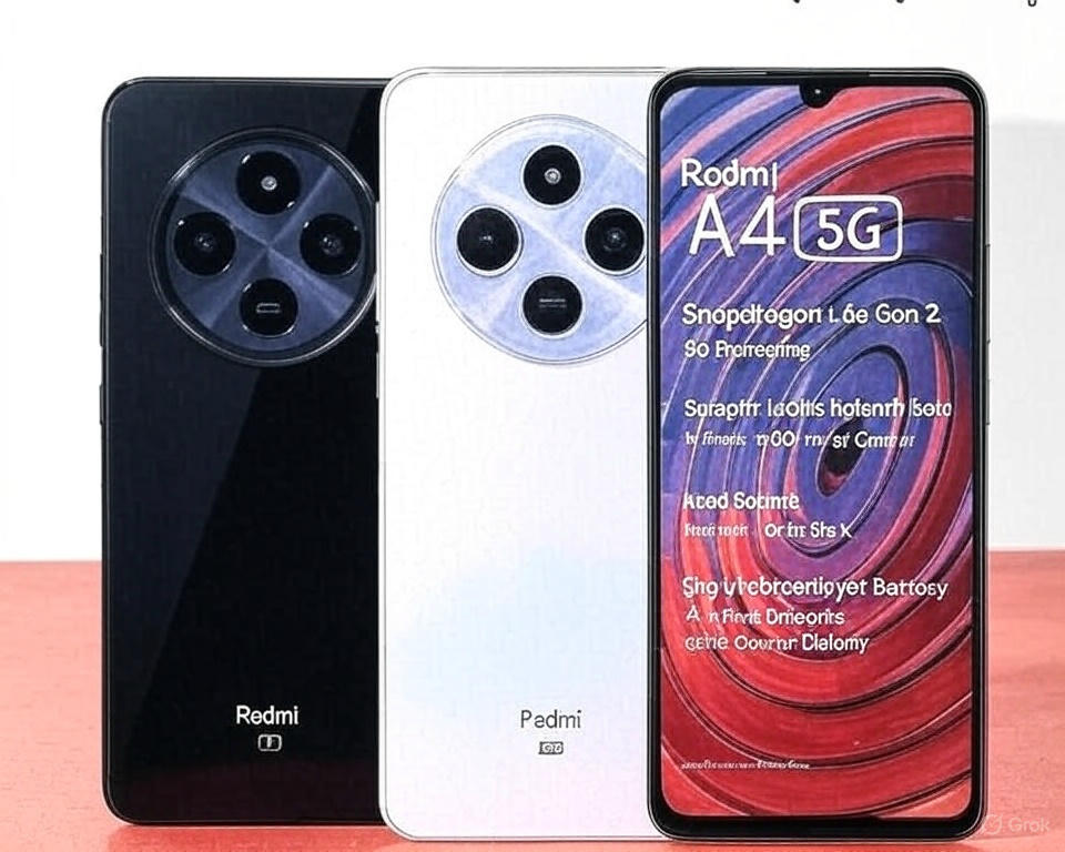 Redmi A4: बजट में बड़ा कमाल – दमदार बैटरी और स्टाइलिश लुक के साथ